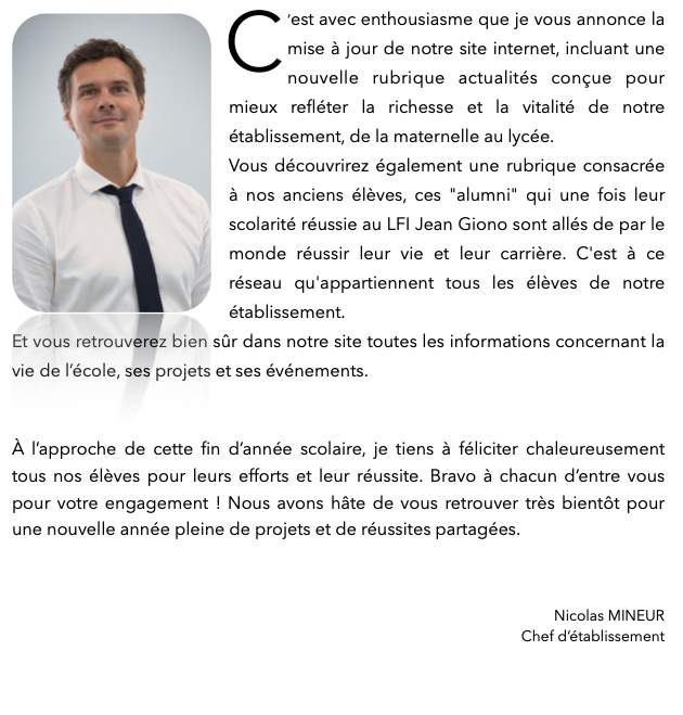 parcours et études